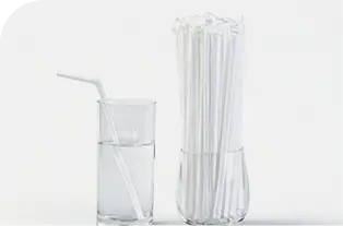Individually Wrapped Straws